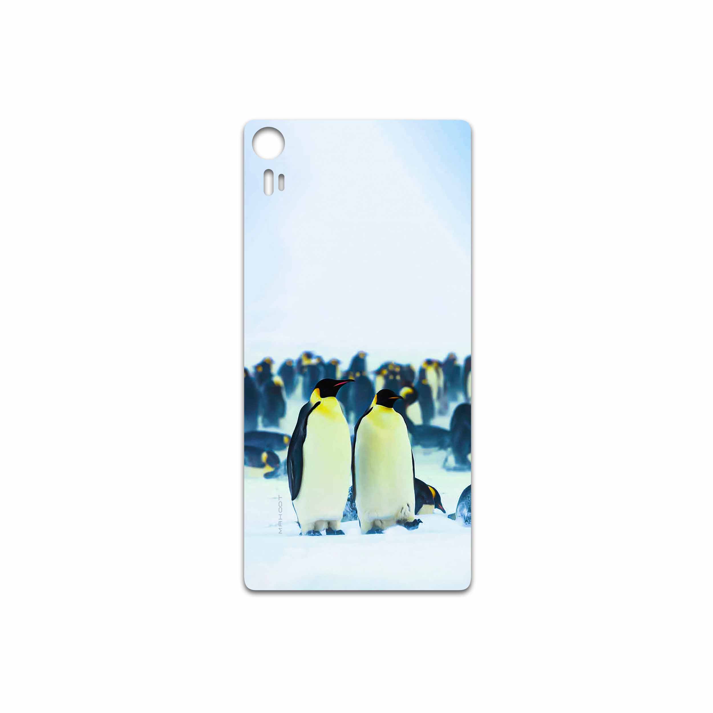 برچسب پوششی ماهوت مدل Penguin مناسب برای گوشی موبایل لنوو Vibe Shot