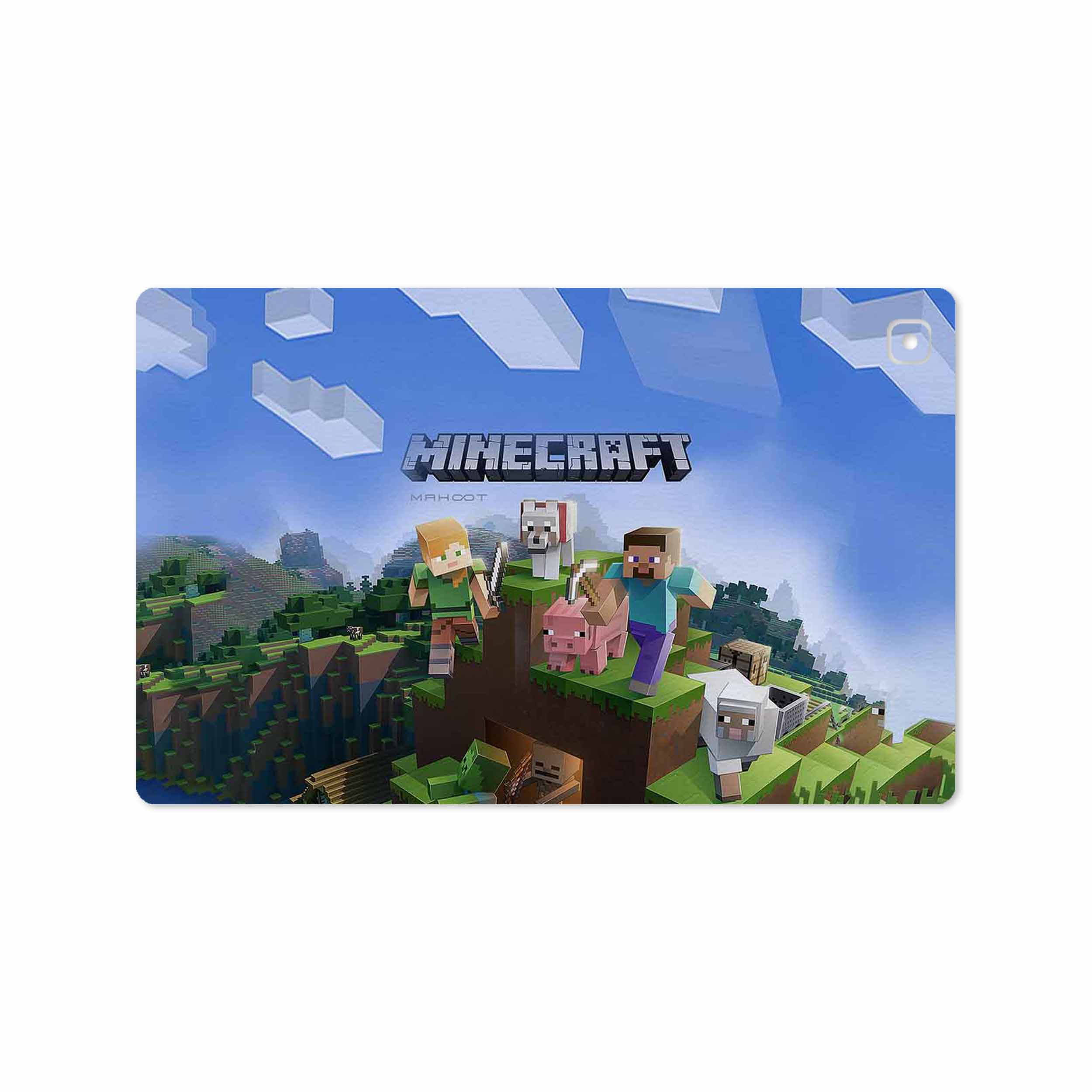 برچسب پوششی ماهوت مدل Minecraft-Game مناسب برای تبلت سامسونگ Galaxy Tab A7 10.4 LTE 2020 T505