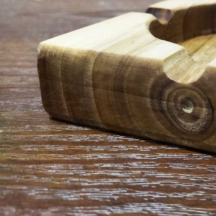 زیرسیگاری چوبی مدل اسم رزیتا