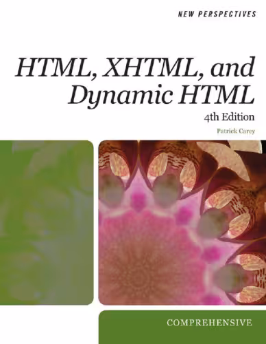 خرید و دانلود نسخه کامل کتاب New Perspectives on HTML, XHTML, and Dynamic HTML (New Perspectives)