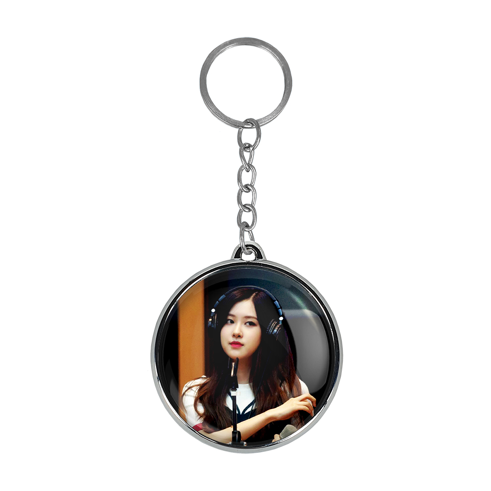 جاکلیدی خندالو طرح رزی بلک پینک مدل دوطرفه کد 1438414388