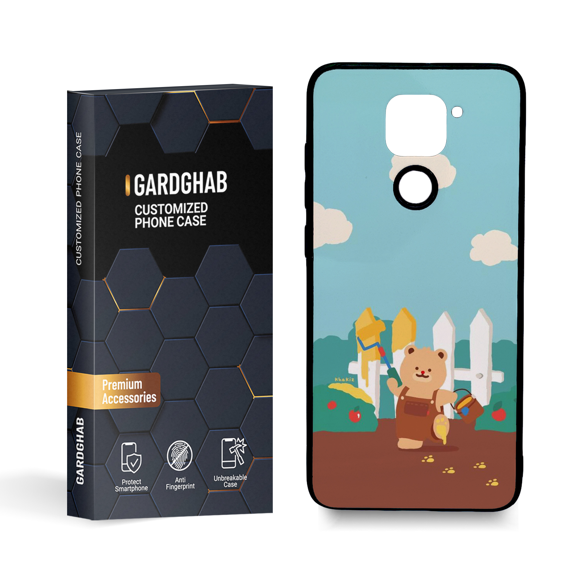   کاور گارد قاب مدل دخترانه مناسب برای گوشی موبایل  شیائومی  redmi note9