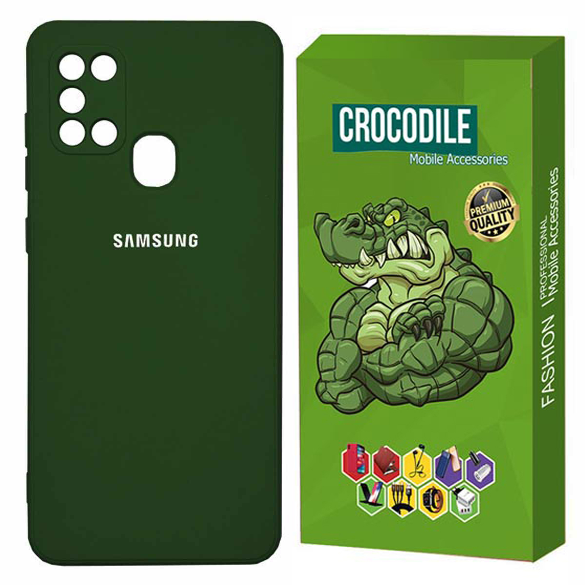 کاور مدل Sili-LE مناسب برای گوشی موبایل سامسونگ Galaxy A21S