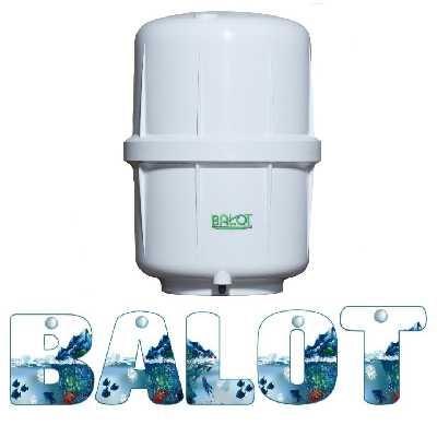 مخزن دستگاه تصفیه آب بلوط مدل L10 4GAL به همراه شیر مخزن