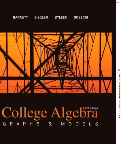 خرید و دانلود نسخه کامل کتاب College Algebra - Graphs and Models