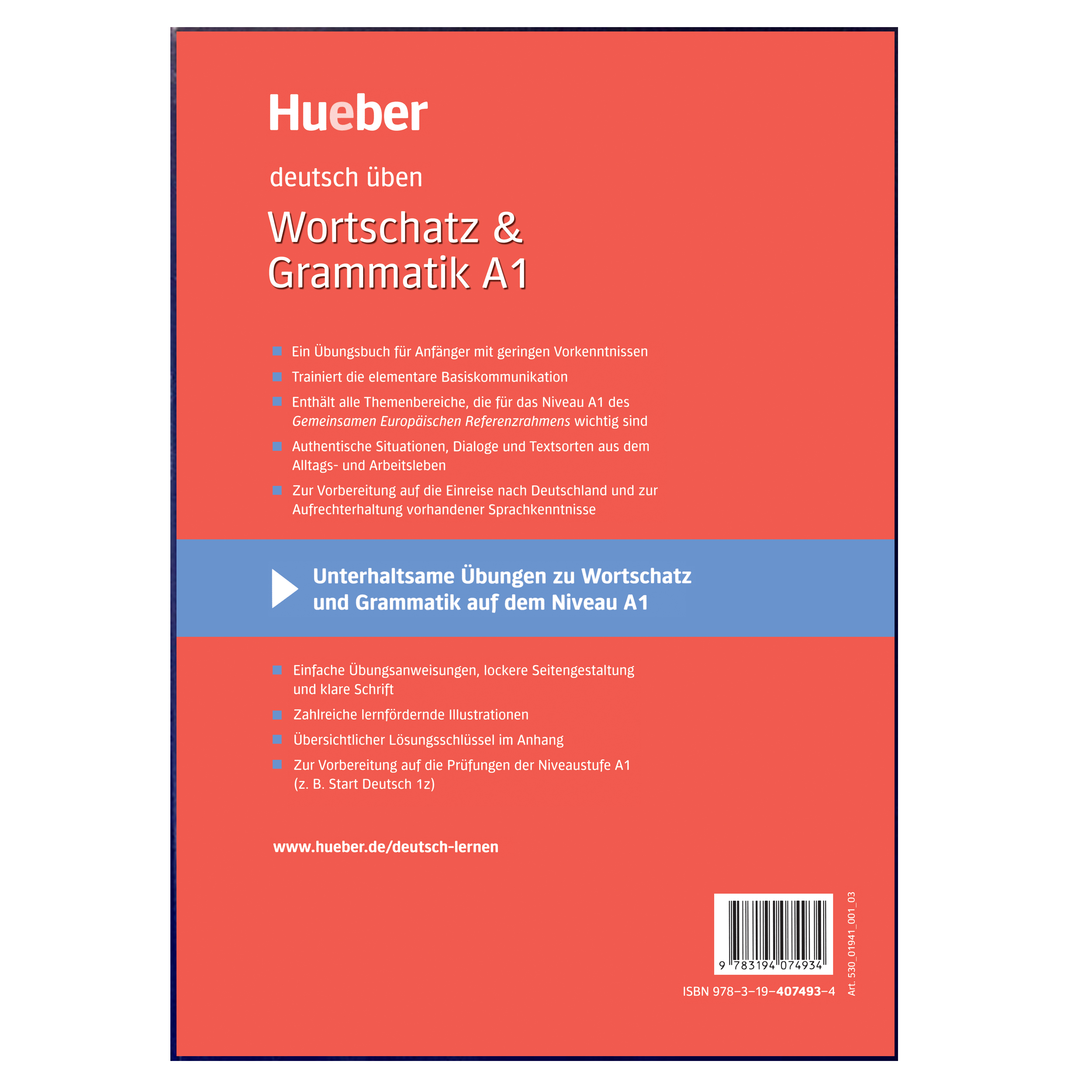 کتاب Deutsch Uben: Wortschatz & Grammatik A1 اثر جمعی از نویسندگان انتشارات هدف نوین