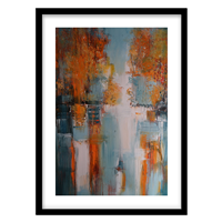 قیمت و خرید تابلو دکوراتیو مدل نقاشی انتزاعی پاییز کد 093