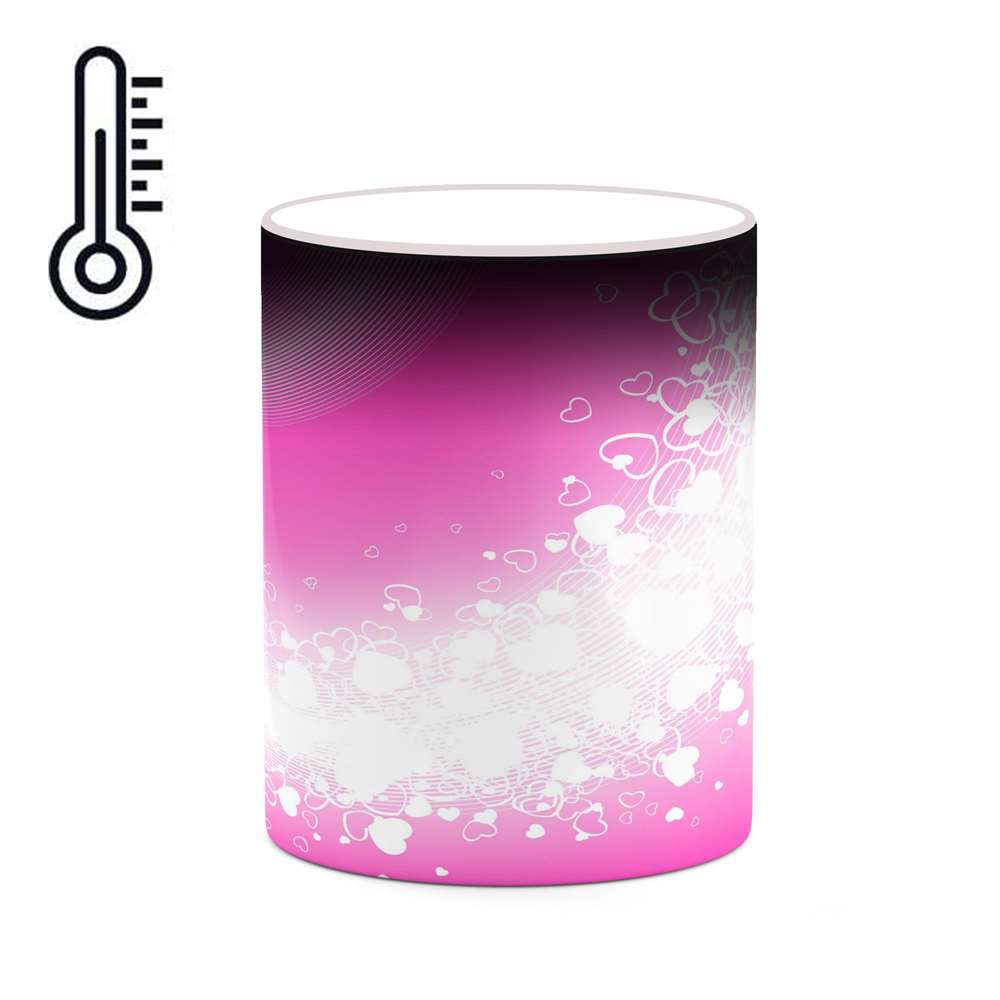 ماگ حرارتی کاکتی طرح Love مدل mgh20665