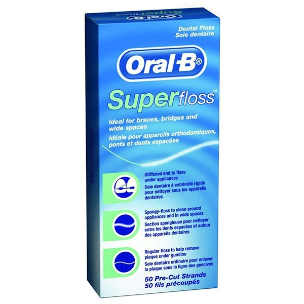 اورال بی نخ دندان سوپر فلوس مکعبی ORAL B