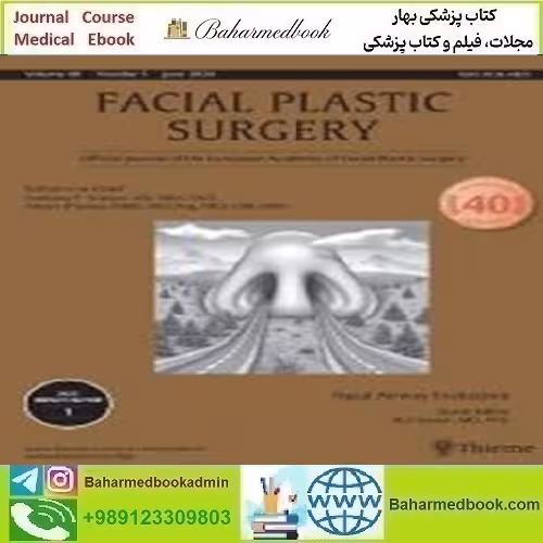Facial Plastic Surgery Nasal Airway Evaluation دانلود کتاب الکترونیکی
