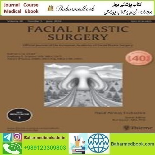 Facial Plastic Surgery Nasal Airway Evaluation دانلود کتاب الکترونیکی