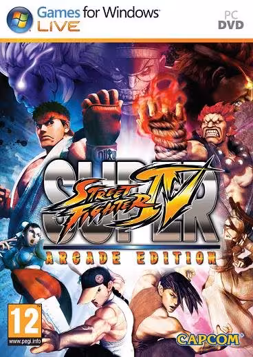 بازی کامپیوتر super street fighter iv arcade edition