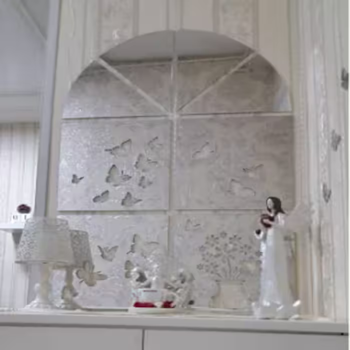 آینه طرح پنجره سنتی