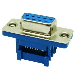 دی کانکتور 9 پین مادگی فلت خور DB9 RS232