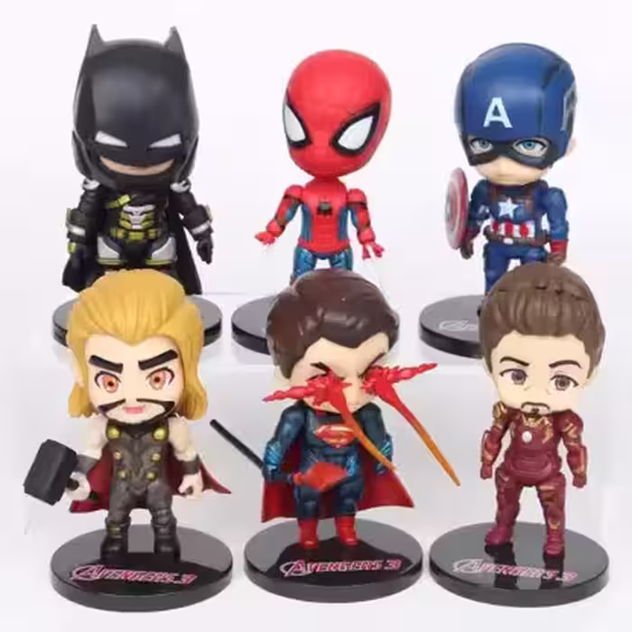 فیگور اونجرز The Avengers مجموعه 6 عددی کد 1055