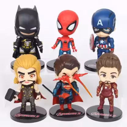 فیگور اونجرز The Avengers مجموعه 6 عددی کد 1055