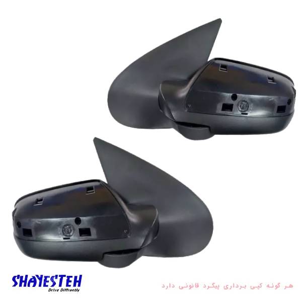 آینه برقی رانا معمولی بدون قاب رنگی شرکتی