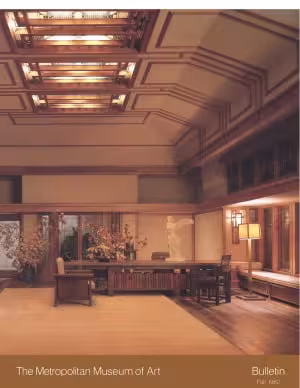󾕇 دانلود کتاب Frank Lloyd Wright At The Metropolitan Museum Of Art, 1982 - دانلود کتاب های دانشگاهی
