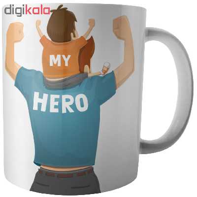 ماگ آکو طرح روز پدر کد B359