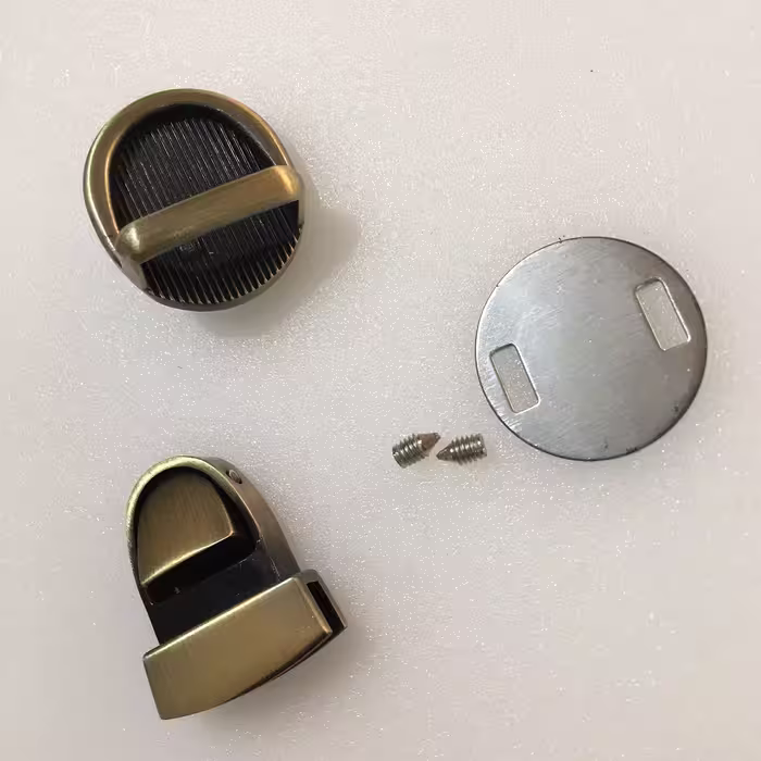 قفل فشاری کیف مدل فولکس کد Y-Lok-zgF