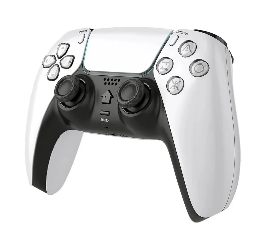 دسته بازی PS4 طرح PS5 سفید- مدل RS5 (غیر اصلی)