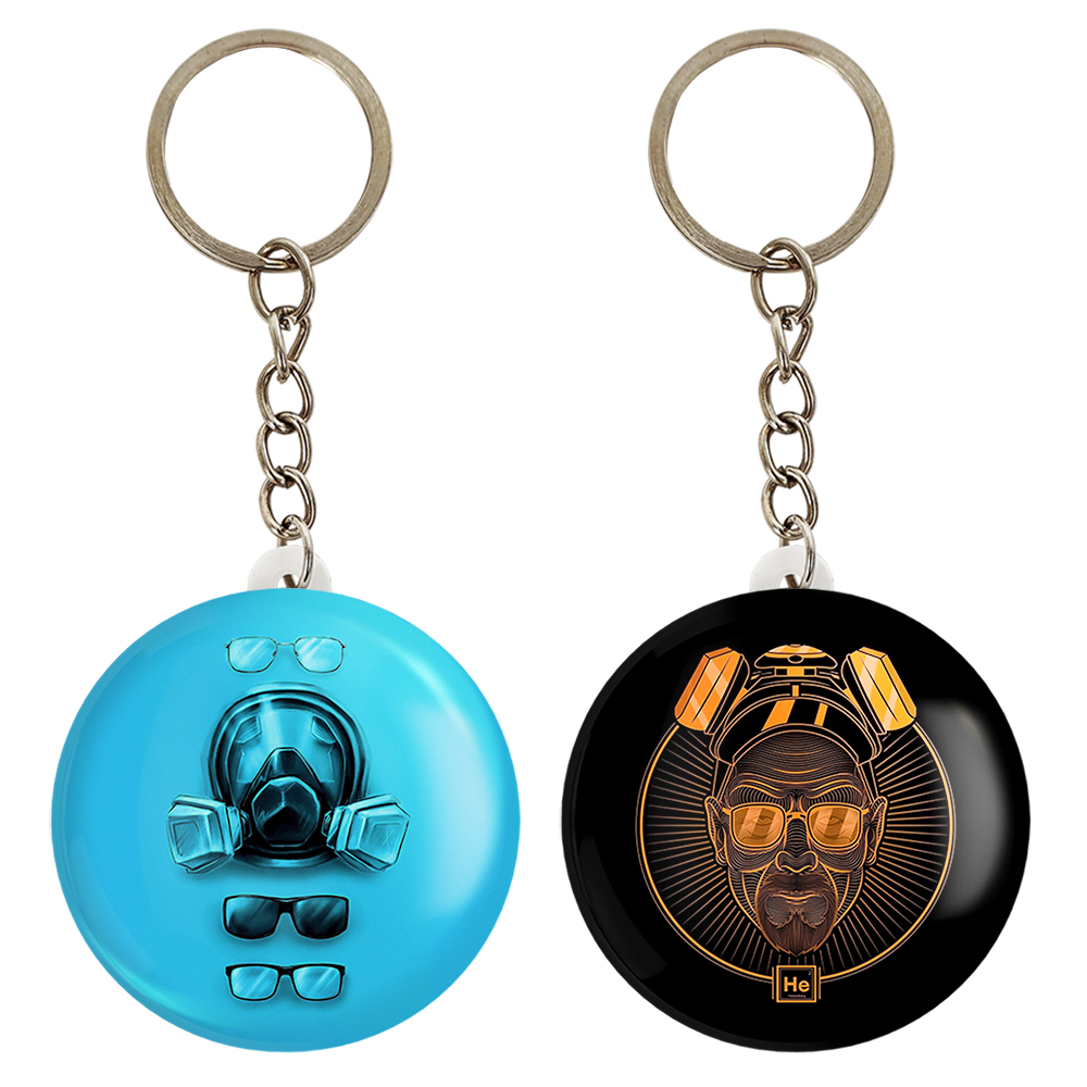 جاکلیدی خندالو مدل والتر وایت سریال Breaking Bad کد 1328413288 مجموعه 2 عددی