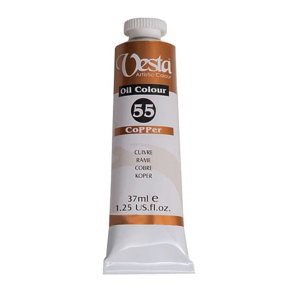 رنگ روغن تکی وستا Copper 55 مدل حجم 37 میلی لیتر
