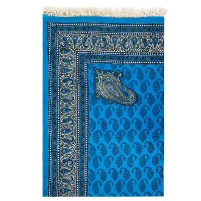 روميزي قلمكار عطريان طرح دو پته كد G315