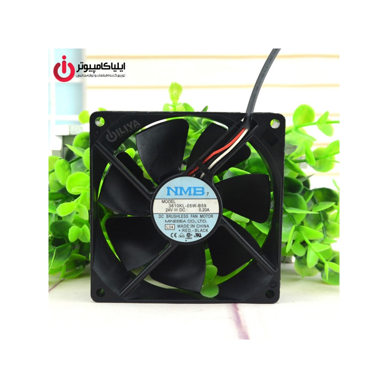 فن خنک کننده 9*9 بلبرینگی مدل nmb-mat-3610kl-05w-b59