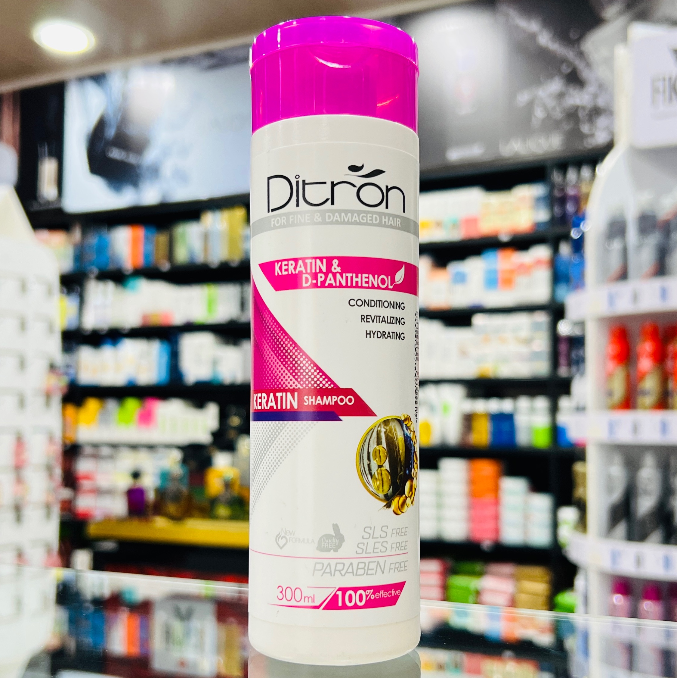 شامپو کراتینه دیترون 300 میلی لیتر 