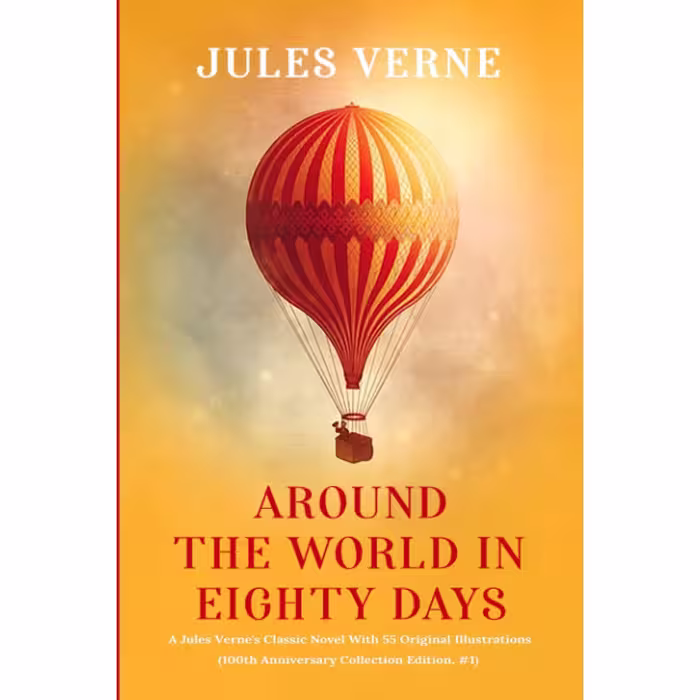 کتاب Around the world in Eighty days اثر Jules Verne انتشارات تازه ها