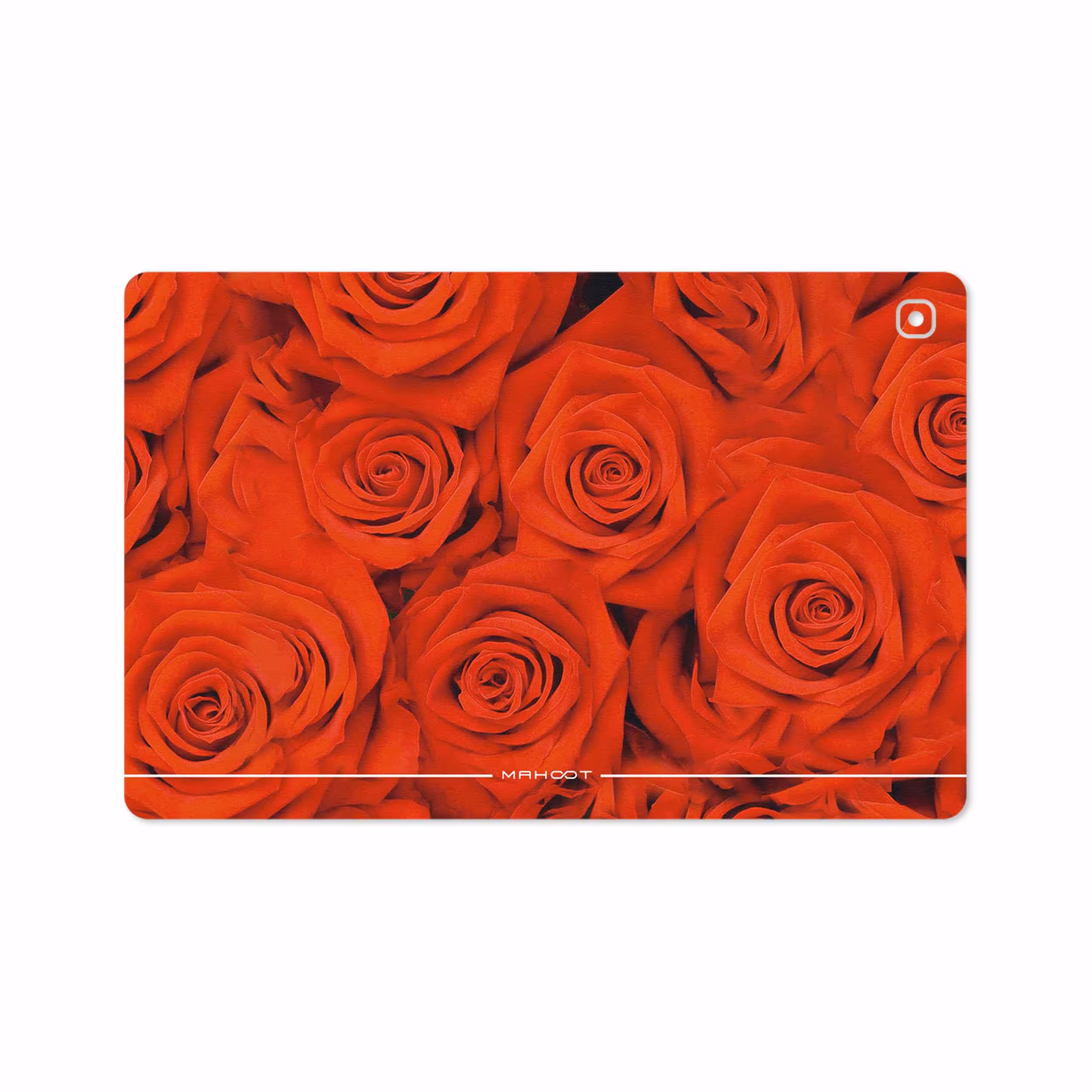 برچسب پوششی ماهوت مدل Red-Flower مناسب برای تبلت سامسونگ Galaxy Tab S5e 10.5 2019 T725