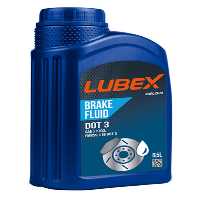روغن و مکمل موتور مایع ترمز نقطه 3 0.5 LT لوبکس اورجینال Lubex