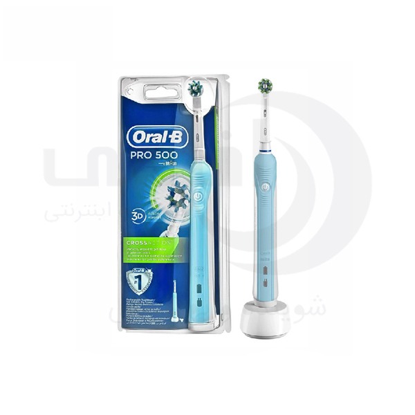مسواک برقی اورال بی مدل Pro 500 Cross Action - فروشگاه اینترنتی افخمی