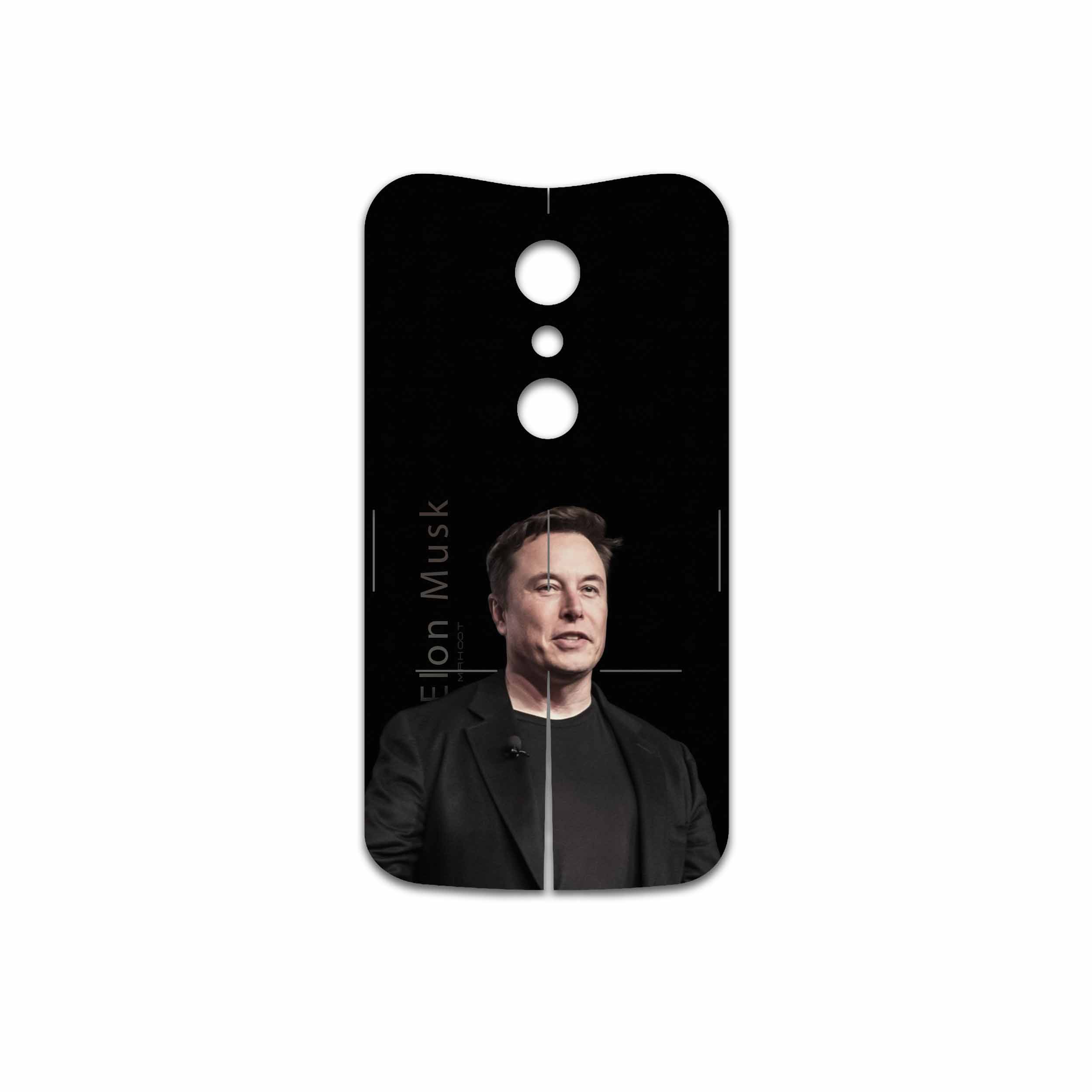 برچسب پوششی ماهوت مدل Elon Musk مناسب برای گوشی موبایل موتورولا Moto G 2nd gen
