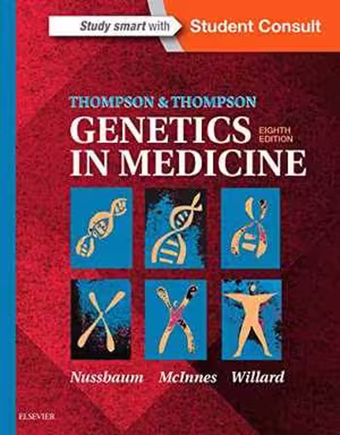 [EPUB] دانلود کتاب Thompson &amp; Thompson Genetics In Medicine, 8th ed, 2015