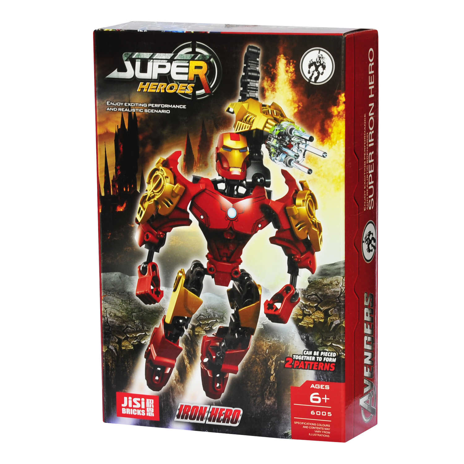 ساختنی جی سی مدل Super Heroes کد 6005