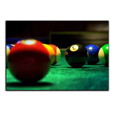 تابلو شاسی بکلیت طرح ورزشی توپ بیلیارد مدل SH-1866