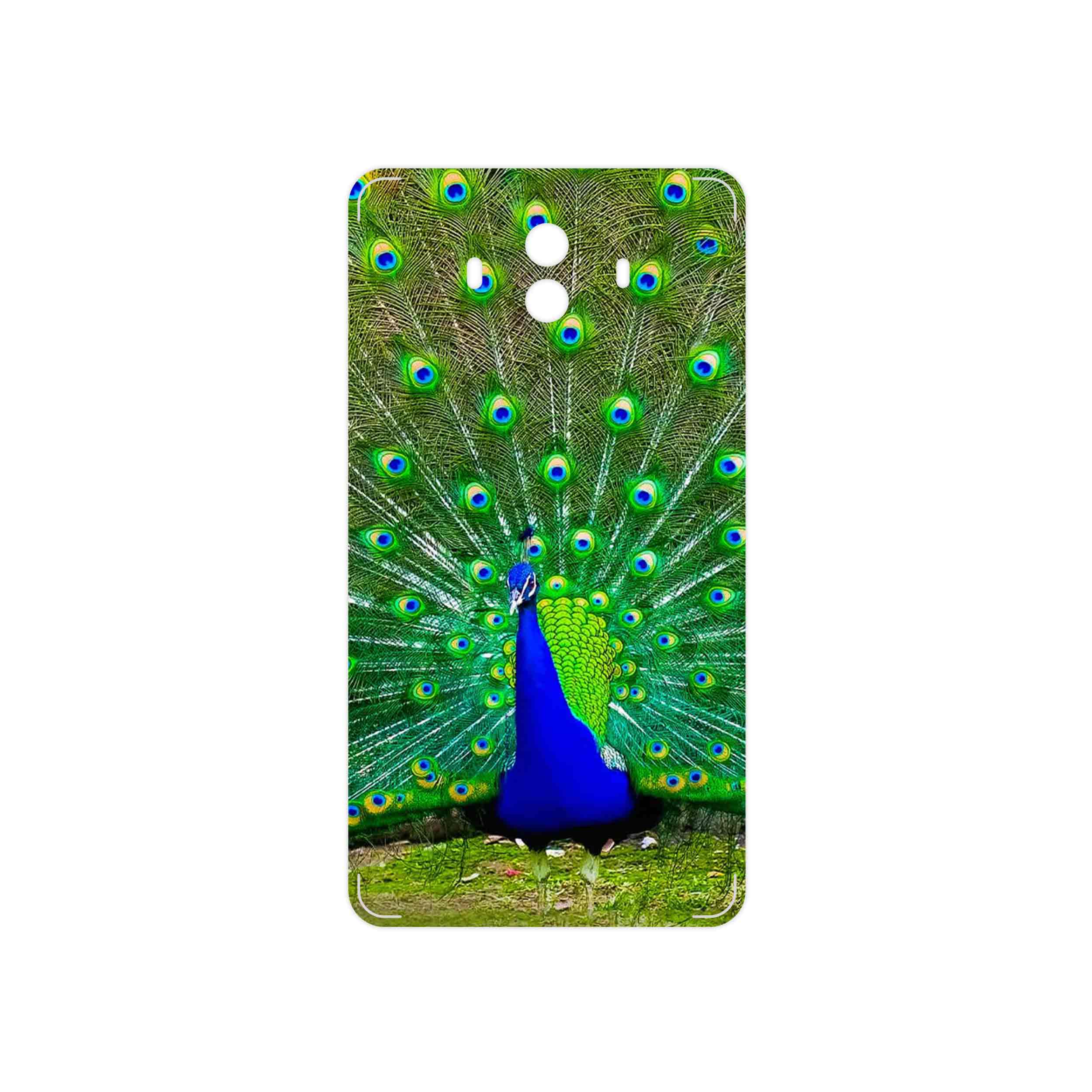 برچسب پوششی ماهوت مدل Peacock مناسب برای گوشی موبایل هوآوی Mate 10
