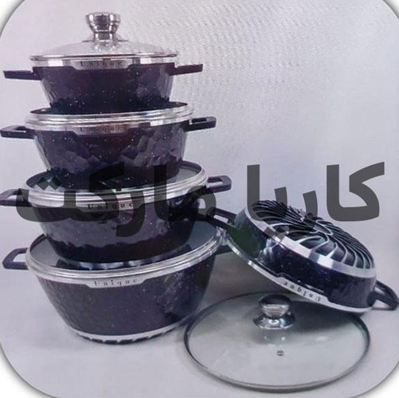 سرویس قابلمه طرح زنبوری یونیک