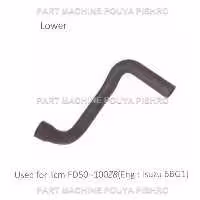 شیلنگ رادیاتور ليفتراک تی سی ام مدل Tcm FD50~100Z8 Eng.: Isuzu 6BG1