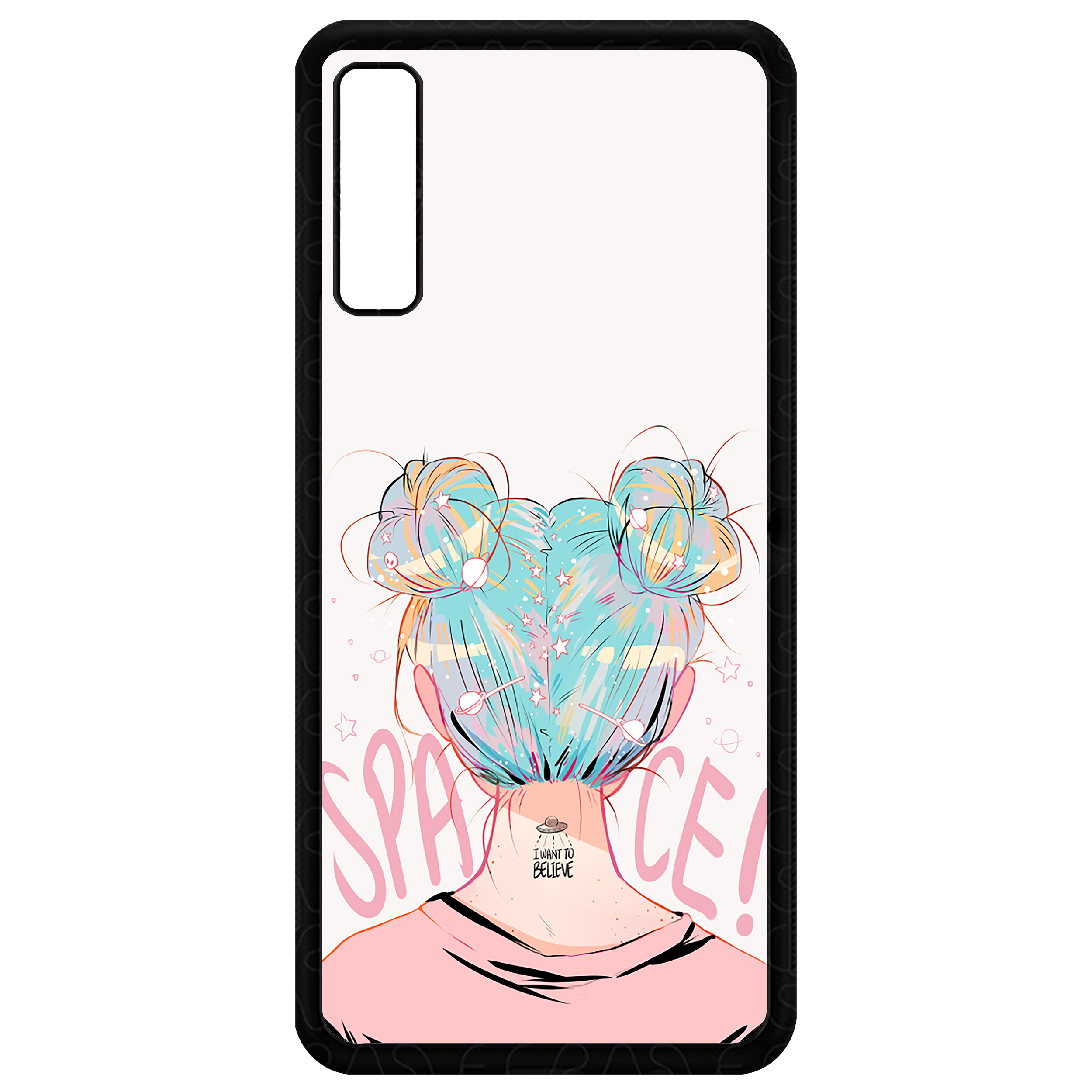 کاور طرح دختر مدل CHL50198 مناسب برای گوشی موبایل سامسونگ Galaxy A30s / A50 / A50s