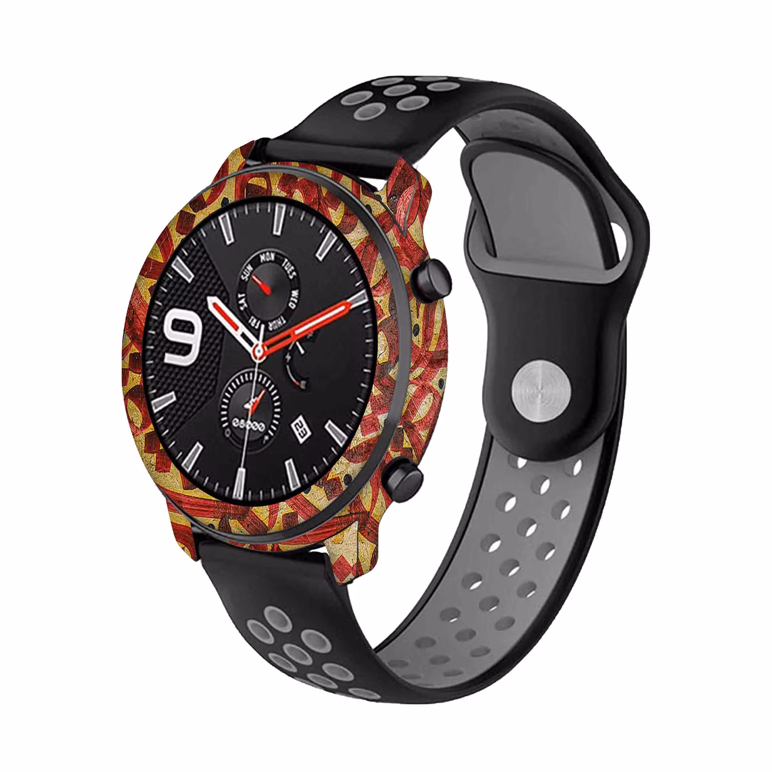 برچسب ماهوت طرح Nastaliq 6 مناسب برای ساعت هوشمند شیایومی Amazfit GTR 47mm