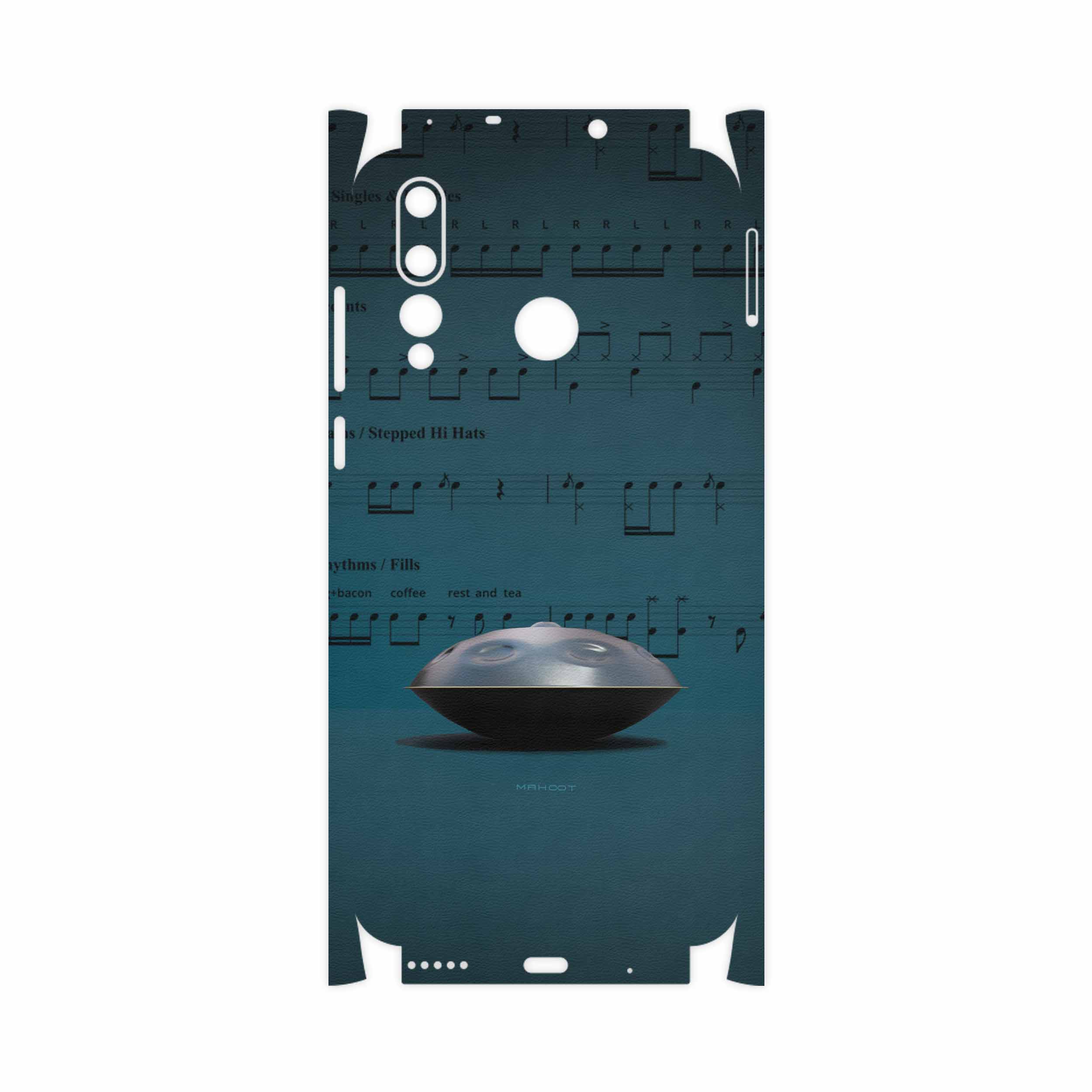 برچسب پوششی ماهوت مدل Hang Instrument-FullSkin مناسب برای گوشی موبایل هوآوی Nova 4