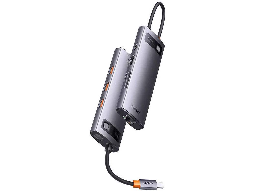 هاب تایپ سی 8 پورت بیسوس Baseus StarJoy Series USB-C Hub 8in1 WKWG080213