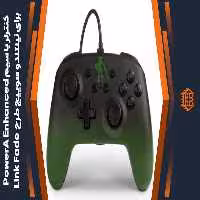 کنترلر با سیم PowerA Enhanced مخصوص Nintendo Switch – طرح Link Fade