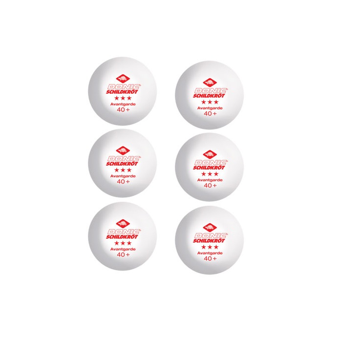 توپ پینگ پنگ دونیک مدل Avantgarde 3 Stars بسته 6 عددی