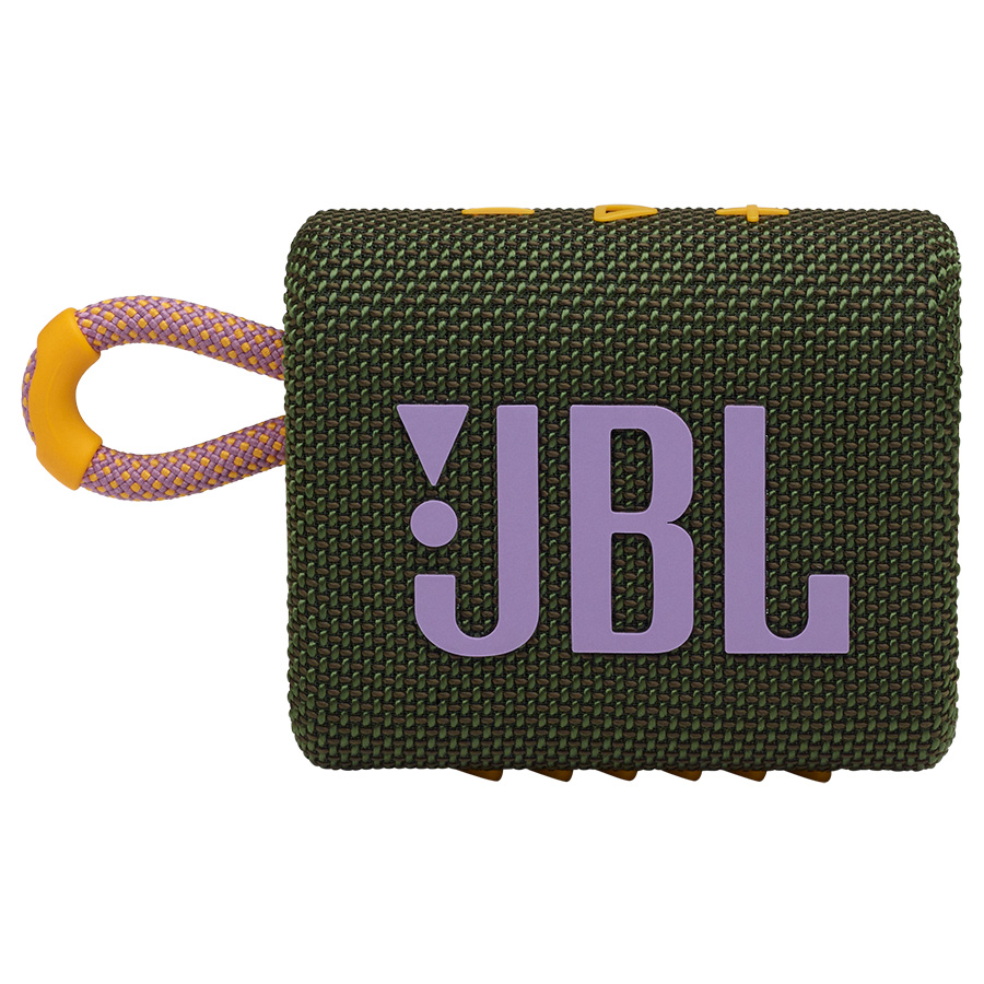 اسپیکر جی بی ال پرتابل بلوتوث ضد آب مدل JBL GO 3 سبز - Hiapple.ir