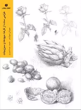 طراحی ساده از گلها میوه ها و سبزیجات - کتاب‌فروشی کوچه کتاب