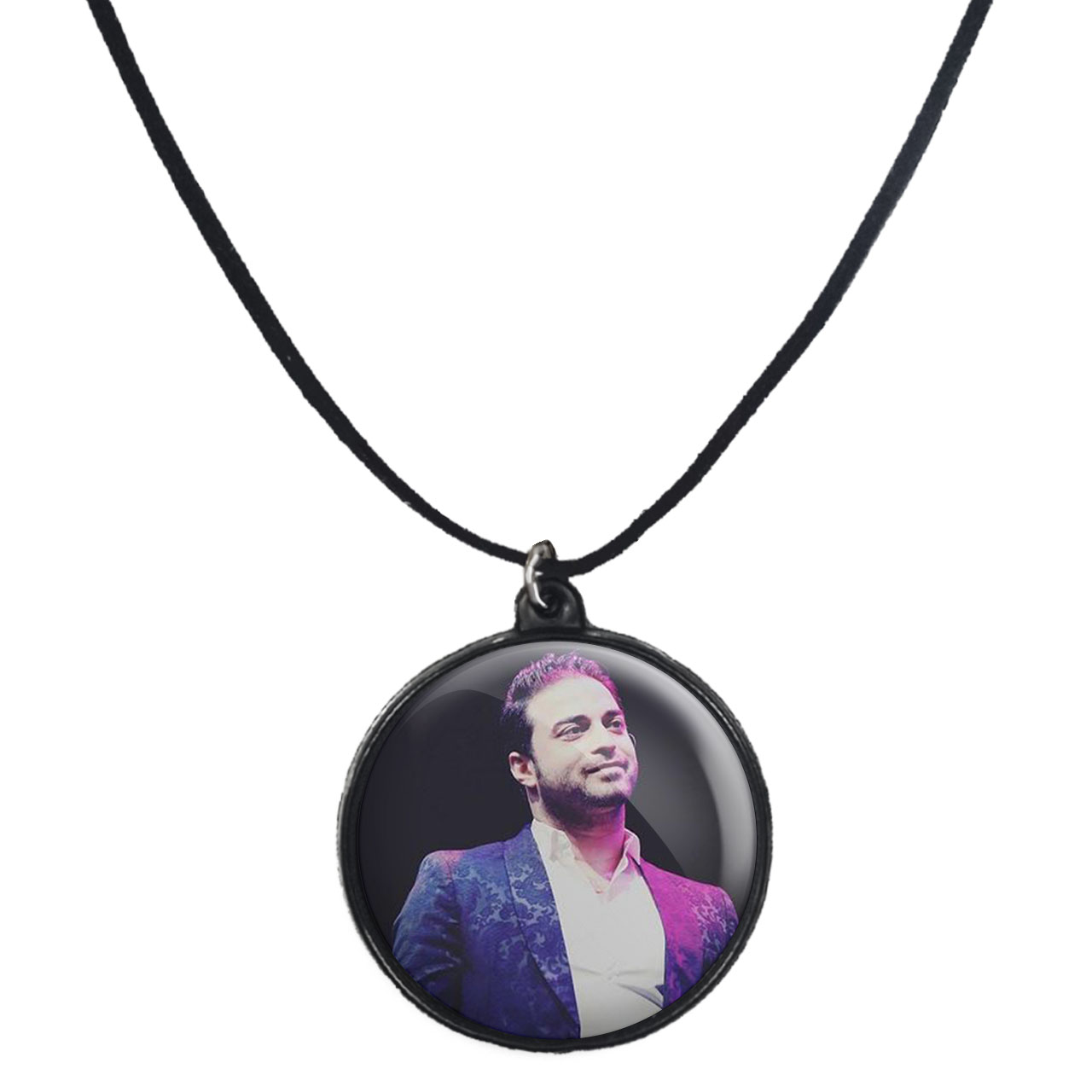 گردنبند پرمانه طرح بابک جهانبخش کد pmb.29127 مدل دو طرفه